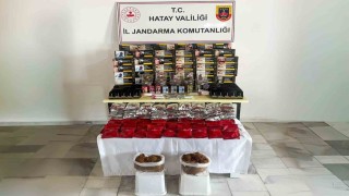 Samandağda kaçak tütün operasyonu