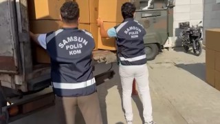 Samsunda 3 milyon 780 bin kaçak makaron ele geçirildi