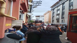 Samsunda kombi patlaması korkuttu