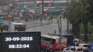 Samsunda kuvvetli sağanak