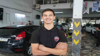 Samsunda yılın çırağı Emrullah: Sanayiye başlayacaklar korkmasın