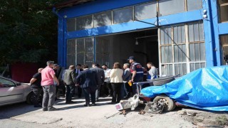 Sanayi sitesinde işlenen cinayette yeni gelişme: Olay yerinde keşif yapıldı