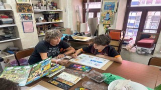 SANKO Sanat galerisinde anneanne-torun sergisi