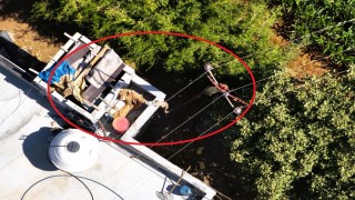 Şanlıurfada 200 dönümlük tarlayı kaçak elektrikle suladılar