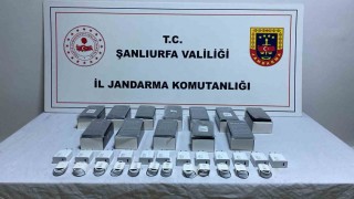 Şanlıurfada kaçak cep telefonu operasyonu