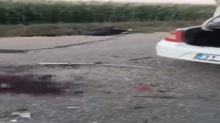 Şanlıurfada otomobil ile motosiklet çarpıştı: 14 yaşındaki çocuk sürücü öldü