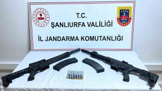 Şanlıurfada ruhsatsız 3 av tüfeği ve kurusıkı tabanca ele geçirildi