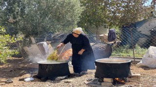 Şanlıurfada üzümün pekmez yolculuğu başladı