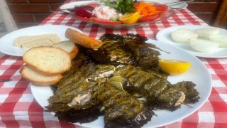 Sardalyada üzüm zamanı