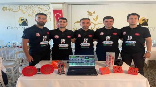 SAÜ takımı uydu yarışmasında 3üncü oldu