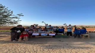 Savaşta katledilen akranları için annelerinin yaptıkları yiyecekleri satan minikler gönülleri fethettiler