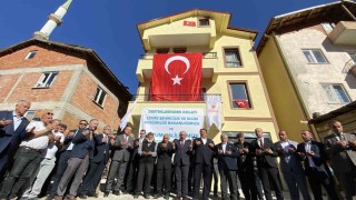 Şehit Mustafa Uslunun hayalini devlet gerçekleştirdi, ailesi yeni evine kavuştu