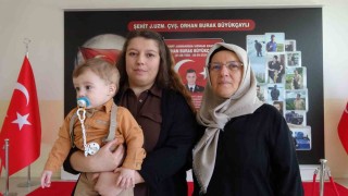 Şehit oğlunun adını taşıyan okulun açılışına katılan anne hem gurur hem hüzün yaşadı