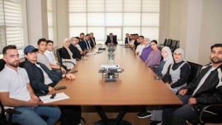 Selçuk Üniversitesi yönetimi Filistinli öğrencilerle buluştu