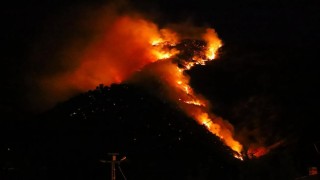 Şemdinlide korkutan yangın