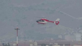 Serebrovasküler hastası şahıs ambulans helikopter ile Vana getirildi