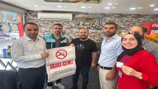 Silopide vatandaşlar sigaranın zararları hakkında bilgilendirildi
