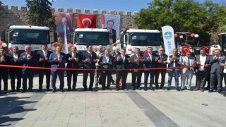 Sinopa 12 yeni iş makinesi kazandırıldı