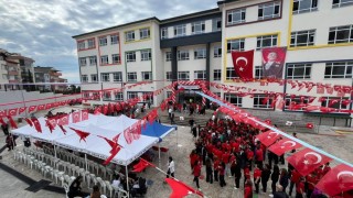 Sinopta yeni eğitim-öğretim yılı törenle başladı, TOBB Gelincik Ortaokulu açıldı