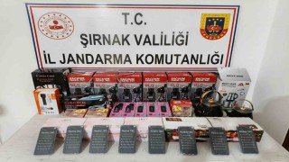 Şırnakta 12 milyon liralık kaçak malzeme ele geçirildi