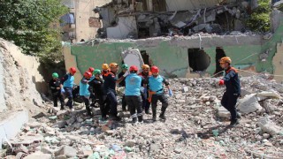 Şırnakta 14 ilden 745 kişinin katılımıyla deprem bölge tatbikatı