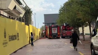Şişlide bulunan Cemal Reşit Rey Konser Salonunda yangın paniği