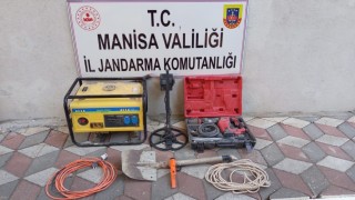 Somada kaçak kazıya jandarmadan suçüstü