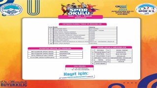 Spor AŞnin 1. Güz dönemi spor okulları kayıtları başladı