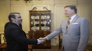 Suriye Dışişleri Bakanı Şeybani, ABD Dışişleri Bakanı Yardımcısı Landau ile görüştü