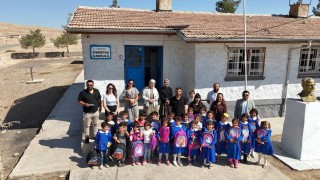 Suriye sınırının sıfır noktasında eğitime destek