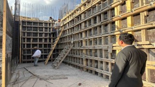 Susuz Yeni Devlet Hastanesinin yapımı sürüyor