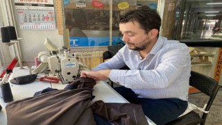 Tadilat talepleri sebebiyle terzi esnafının işi yoğunlaştı