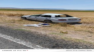 Takla atan otomobilde 4 kişi yaralandı