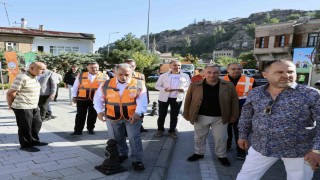 Talasta Belediye Mahallemizde tarihi sokaklarda