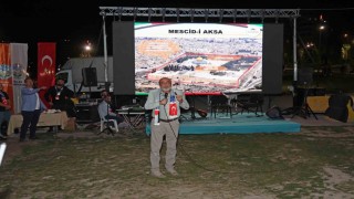 Talasta vicdanlar Gazze için buluştu