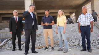 Tarihi Okulda İnşa Çalışmaları Devam Ediyor