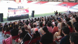 Tarsusta milli heyecan ve etkinlik bir arada yaşandı