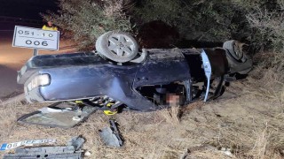 Tarsusta trafik kazası:1 ölü, 2 yaralı