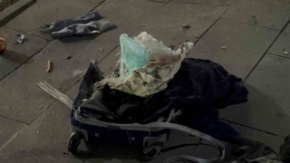 Tatvanda şüpheli çantadan kıyafet çıktı