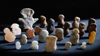 Tavşanlı Höyükte 4 bin 500 yıllık heykeller gün yüzüne çıktı