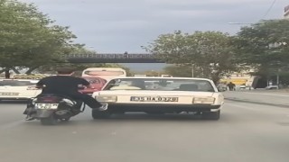 Tek ayağıyla inanılmaz kurtarış