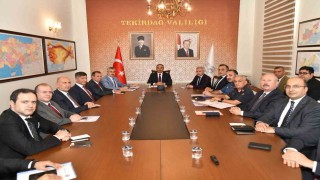 Tekirdağda 2025-2026 Akademik Yılı güvenlik ve koordinasyon toplantısı yapıldı