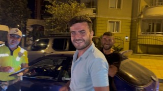 Tekirdağda alkollü sürücü kovalamaca sonucu yakalandı, ilk kez ehliyetini kaptırdığı polisi tebrik etti