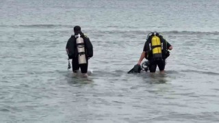 Tekirdağda denizde kaybolan kadın aranıyor