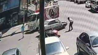 Tekirdağda otomobille motosiklet çarpıştı