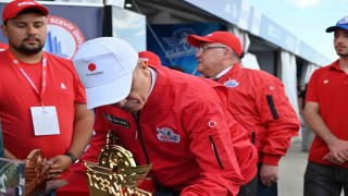 TEKNOFEST25te YÖK Başkanı Özvardan BEUN standına ziyaret