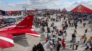 TEKNOFESTin 4. gününde hafta sonu yoğunluğu