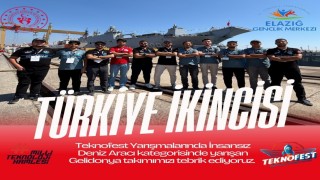 TEKNOFESTte Elazığa 2ncilik