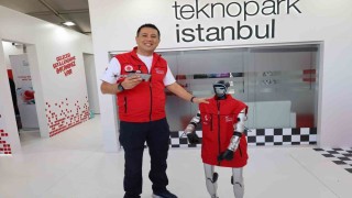 TEKNOFESTte robot köpek ve insansı robotlar ilgi odağı oldu