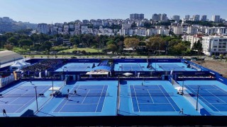 Tenisin yıldızları Samsunda